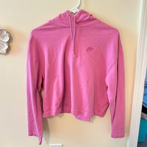 Nike cropped hoodie
